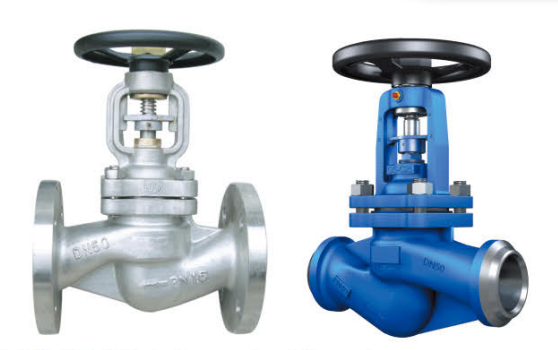Bellows globle valve