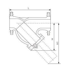Y-Type flange filter