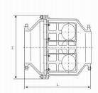 HQ(44/45)X micro resistance ball check valve