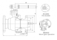 Gb flange ball valve-Q41F-40